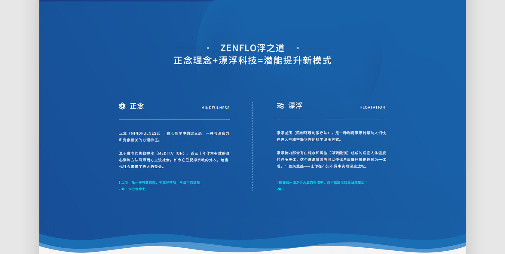 ZenFlo浮之道网站设计